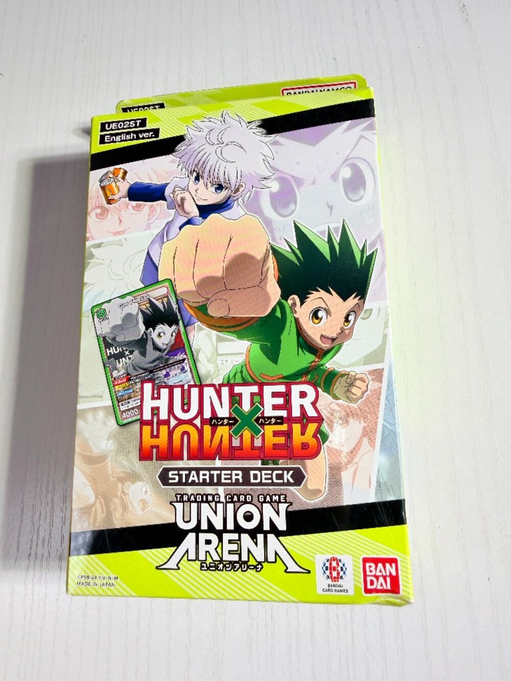 Union Arena Hunter x Hunter Starter Deck UE02ST English Version New Box